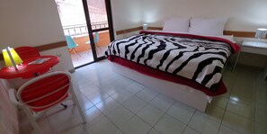 Chambre Double, balcon