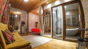 1 chambre, literie de qualité supérieure, couette en duvet d'oie, bureau