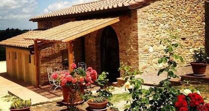 Grüne Wohnung - 1 km von San Gimignano mit Schwimmbad und Wi-Fi