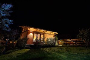 高級小屋, 多張床, 無障礙, 山景 | 埃及棉床單、高級寢具、羽絨被、Select Comfort 床墊