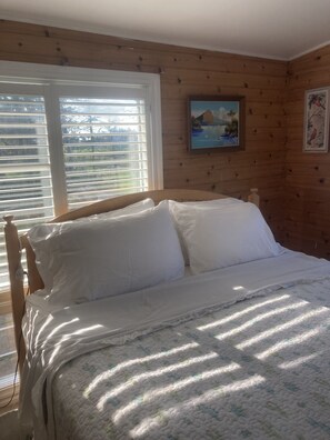 1 bedroom, iron/ironing board, travel crib, WiFi