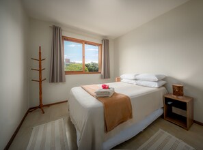 1 chambre, literie de qualité supérieure, décoration personnalisée