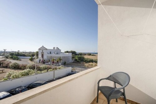 Monolocale vista giardino-Studio-Balkon-Eigenes Badezimmer