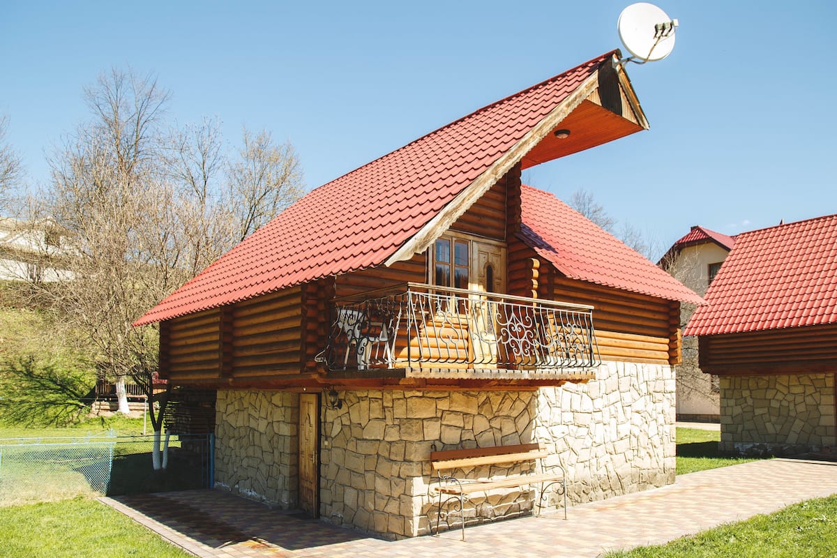 Cottage Familial, 2 lits doubles, non-fumeurs, vue montagne | 1 chambre, chambres insonorisées, fer et planche à repasser