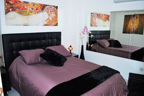 1 غرفة نوم وواي فاي مجانًا وملاءات أسرّة