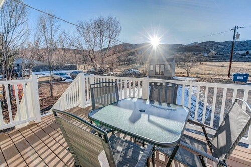 Private Deck with Mountain view | Colorado Springs