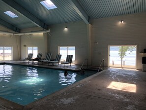 Indoor pool, outdoor pool