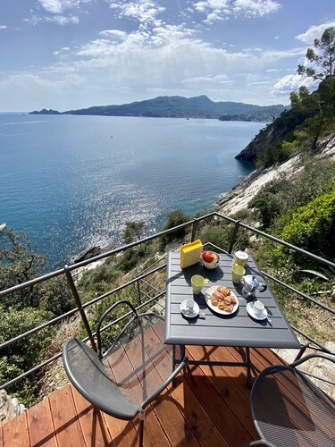 Haus in der Nähe PORTOFINO, herrliche Aussicht, 