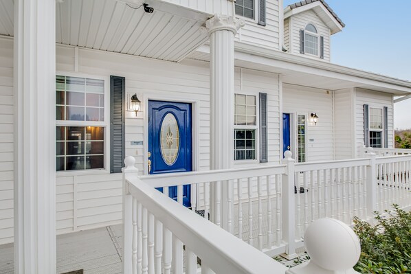 Overnattingsstedets uteområder