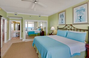 2 bedrooms, Egyptian cotton sheets, iron/ironing board, free WiFi