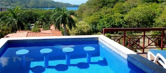 Spacious ocean-view villa with private pool.