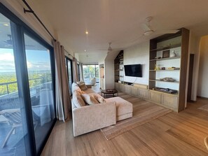 智能电视、DVD 播放器、书、影片库