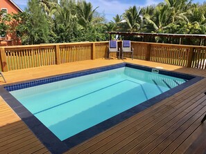 Outdoor pool - Crown Villa (Rarotonga)