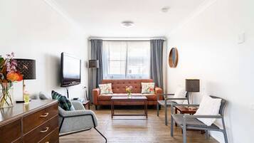 Smart TV, Netflix, books, streaming services