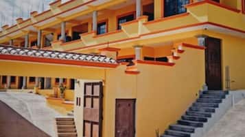 Fassade der Unterkunft