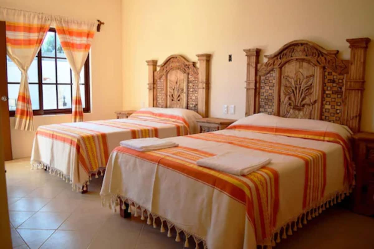 Double Room | Blackout curtains, free WiFi, bed sheets