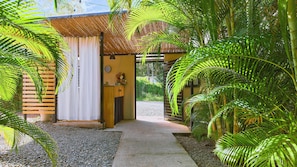 Façade de l’hébergement