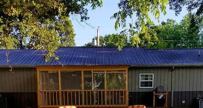 Lake front with dock and Beautiful view