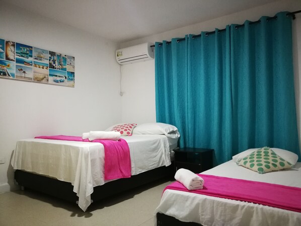 Basic-Apartment, 2 Schlafzimmer, Nichtraucher | 2 Schlafzimmer, kostenloses WLAN