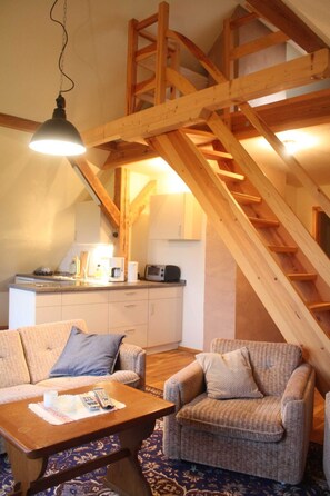 TV - Apartment Cornflower - I know a house on the forest ... (Teterow)