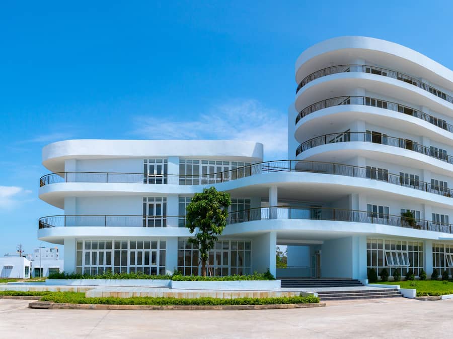 Fachada de la propiedad