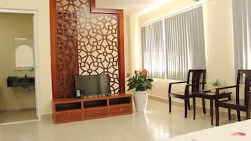 Standard Double Room Single Use, 1 Queen Bed, City View, Tower | Minibar, blackout drapes, free WiFi, bed sheets