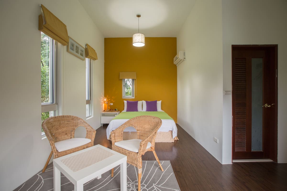 City Double Room | Desk, blackout drapes, soundproofing, free WiFi