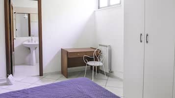 1 habitación y ropa de cama