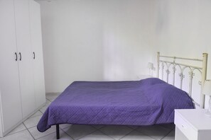 1 makuuhuone, vuodevaatteet