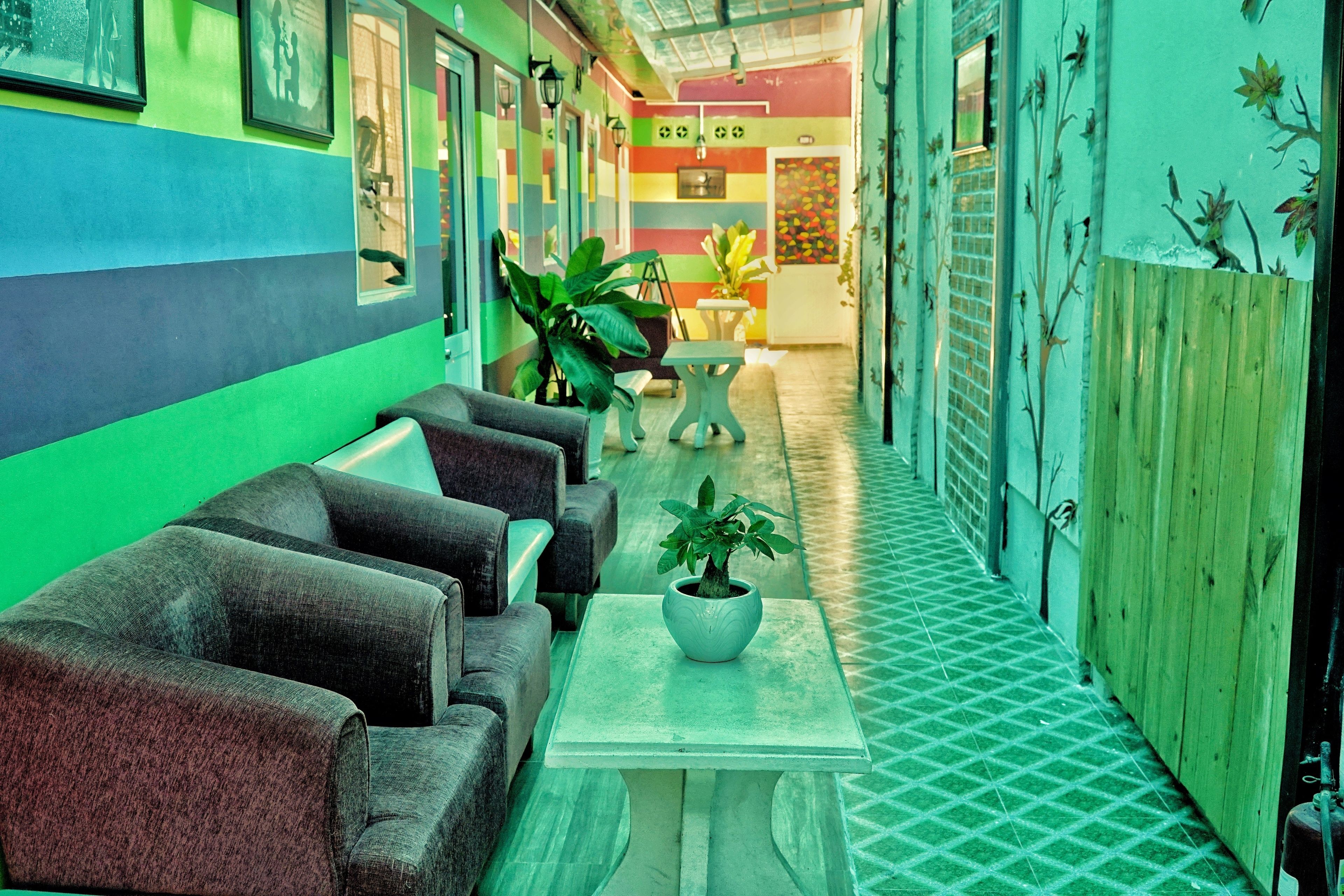 Sitzecke in der Lobby