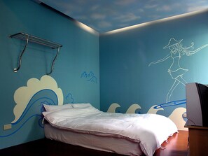 Double Room | Soundproofing, free WiFi, bed sheets - Being Outdoor B & B (New Taipei City)