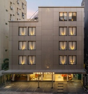 Majoituspaikan julkisivu