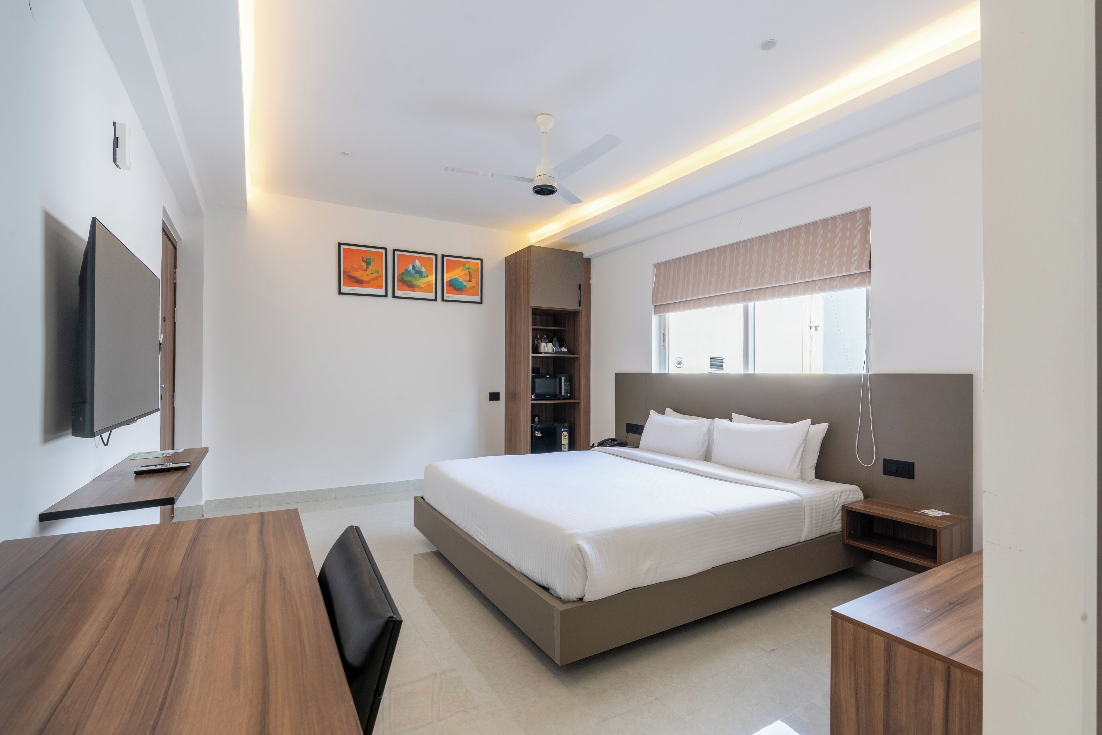 Hyber Room | 1 間睡房、房內夾萬、手提電腦工作空間、免費 Wi-Fi