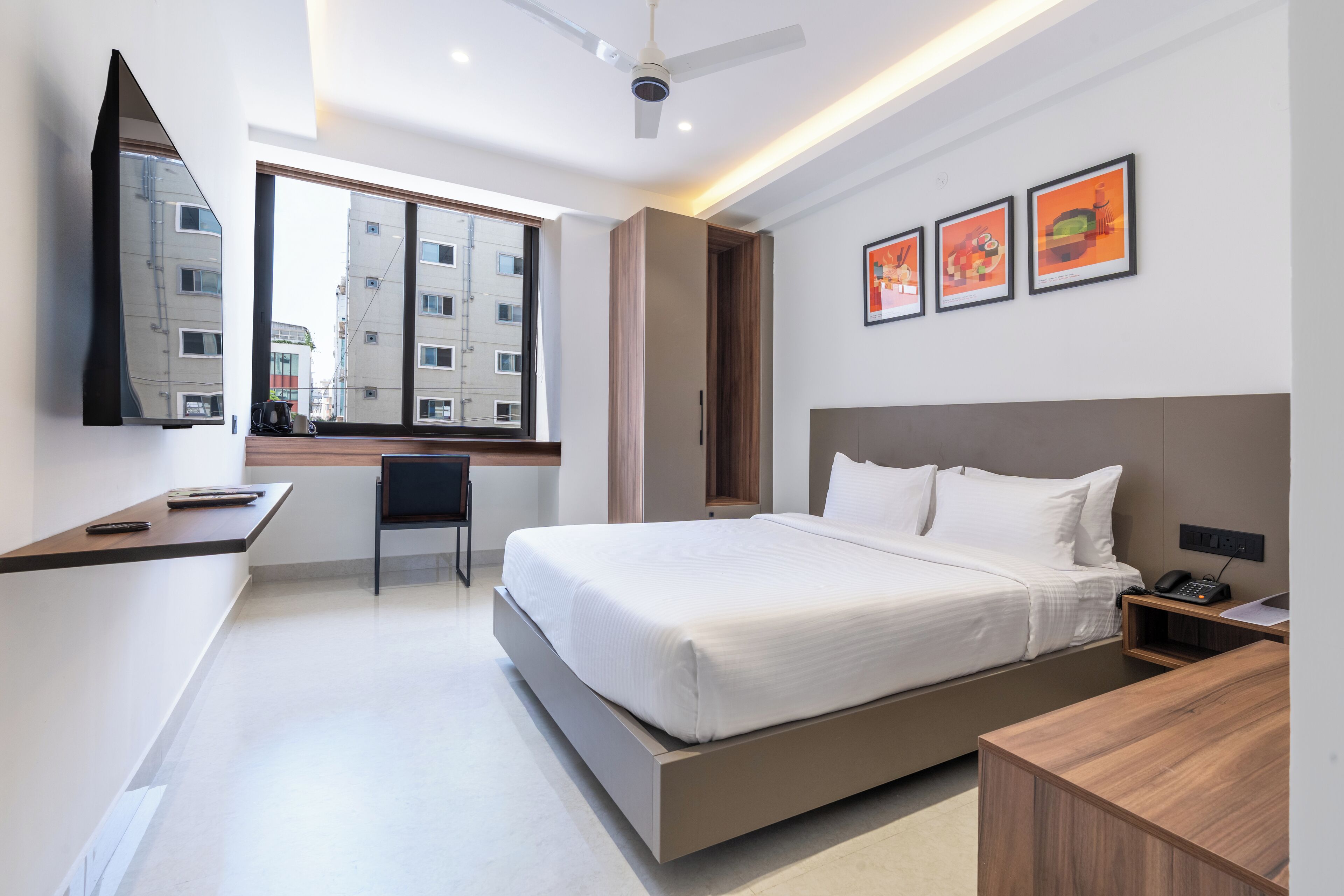 Hyber Rooms Go | 1 間睡房、房內夾萬、手提電腦工作空間、免費 Wi-Fi