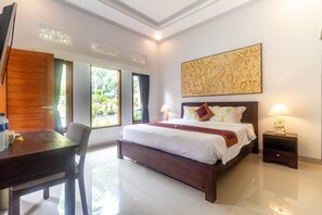 Tropical Suite | Desk, laptop workspace, soundproofing, free WiFi - Asli Bali Villa (Bangli)