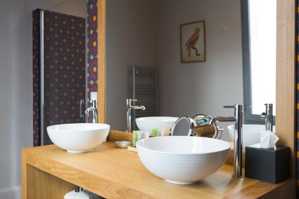 comfort double room | bathroom sink