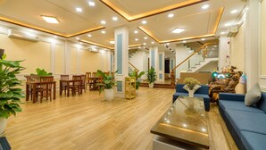 Sitteområde i lobbyen