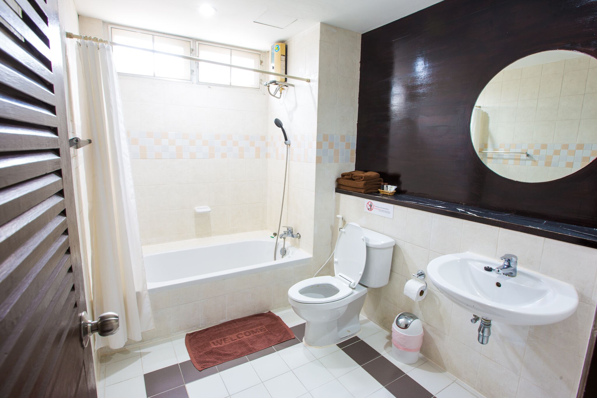 1 bedroom  | bathroom | free toiletries, hair dryer