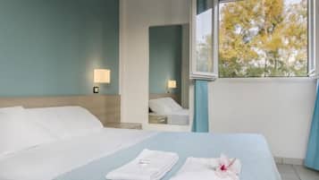 1 dormitorio, mobiliario individual, cortinas opacas y wifi gratis