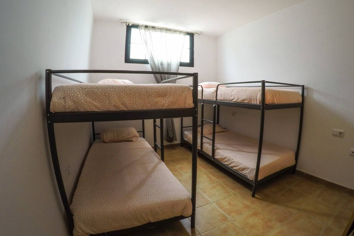 Shared Dormitory, Mixed Dorm, Shared Bathroom (1 bunk bed, room for 4 - Desert) | Bed sheets