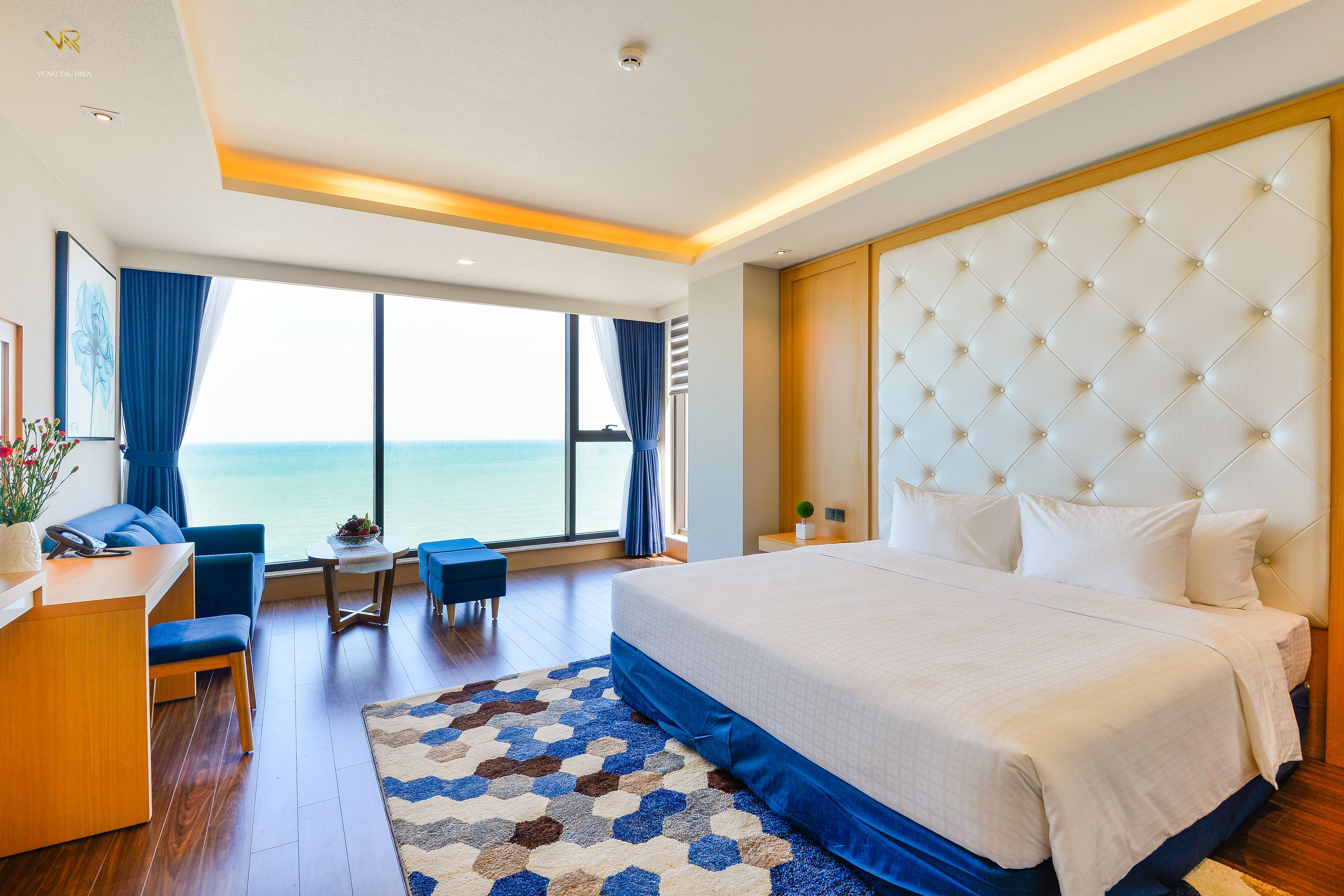 Riva Double Room | Premium bedding, free minibar items, in-room safe