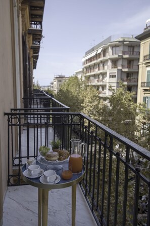Vue depuis le balcon