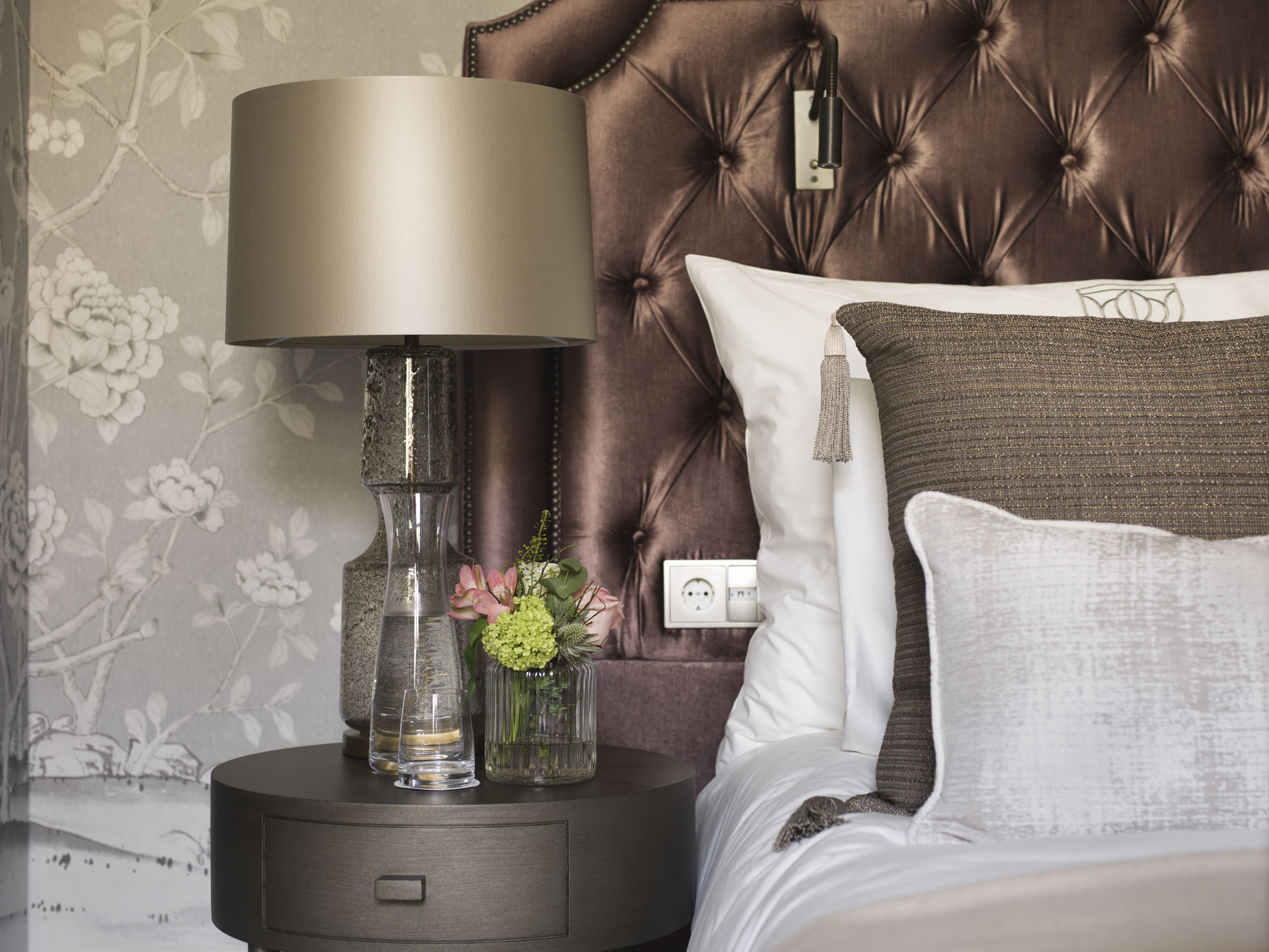 egyptian cotton sheets, premium bedding, down duvets, pillow-top beds