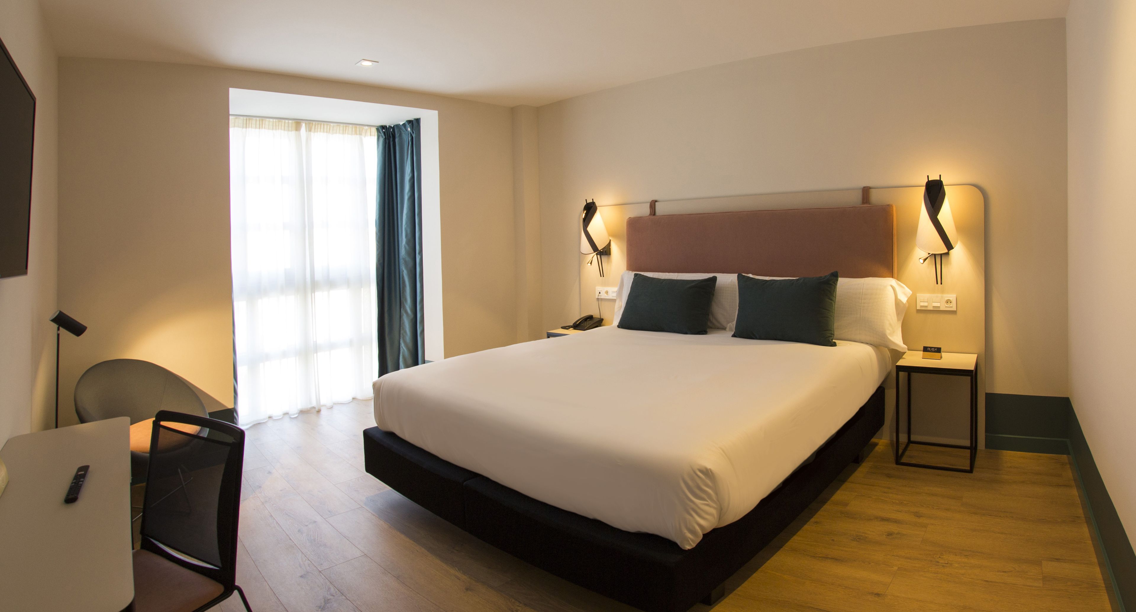 double room | minibar, in-room safe, desk, blackout curtains