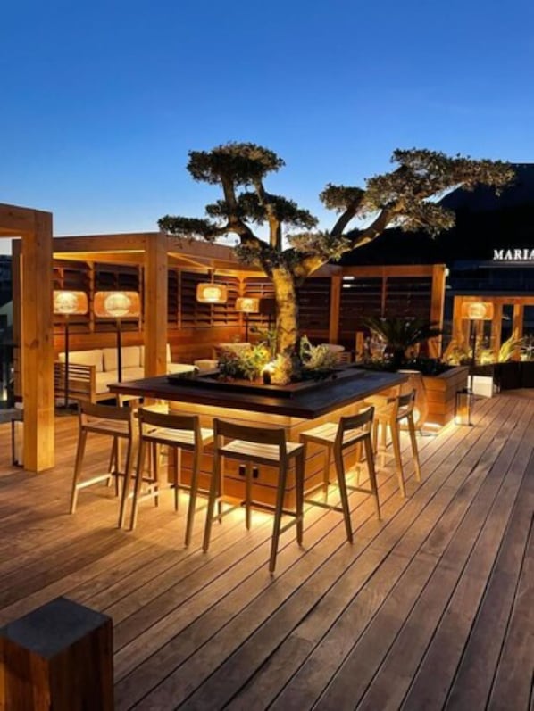 Rooftop terrace