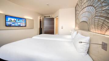 Wifi gratis y ropa de cama