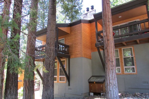 back view - Clean, tranquil townhome located in Tahoe City (Tahoe City)