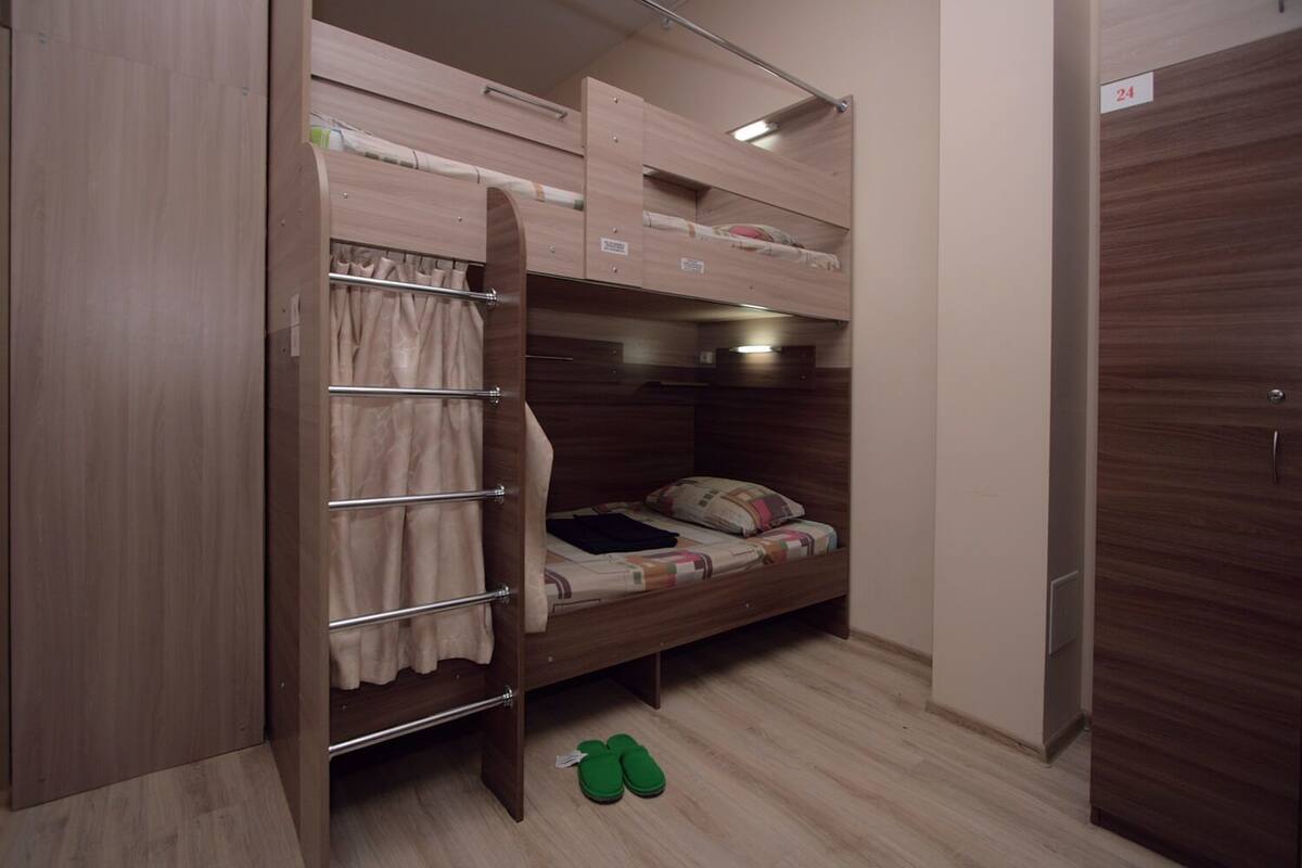 Gemeinsamer Schlafsaal, Nur Männer (12 beds) | Schreibtisch, Bügeleisen/Bügelbrett, kostenloses WLAN, Bettwäsche