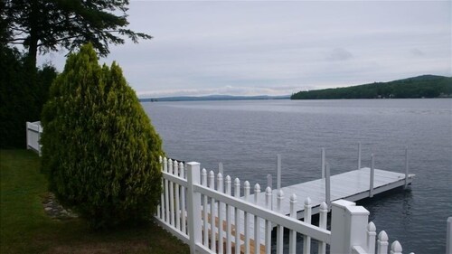 Beautiful Waterfront Home on Winnepesaukee with Dock & Beach.