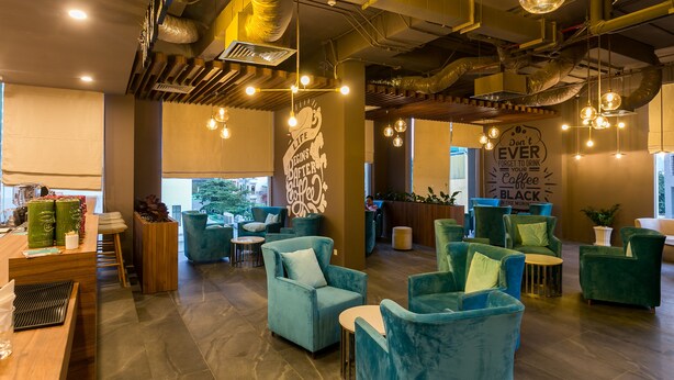 Sitzecke in der Lobby
